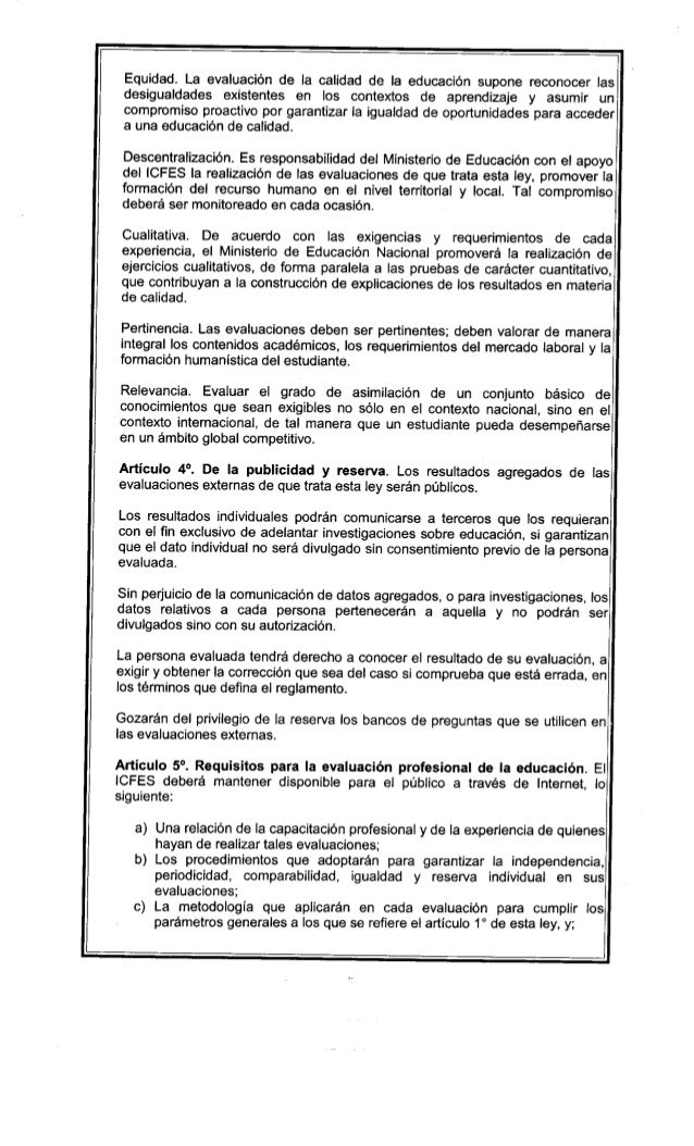 ley 1324 del icfes